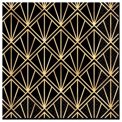 Glitz &amp; Glam Luncheon Napkins, Hot-Stamped