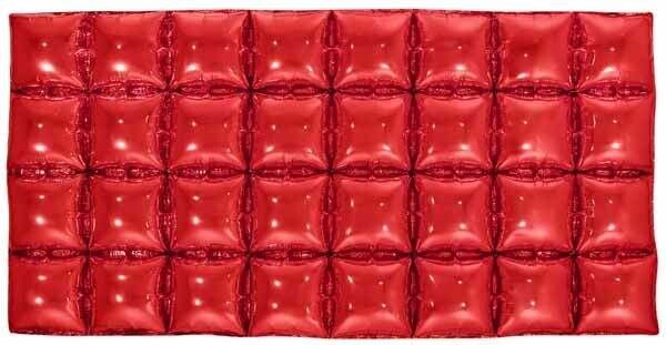 Balloon Backdrop  Foil 44 X 22&#39;&#39; Red