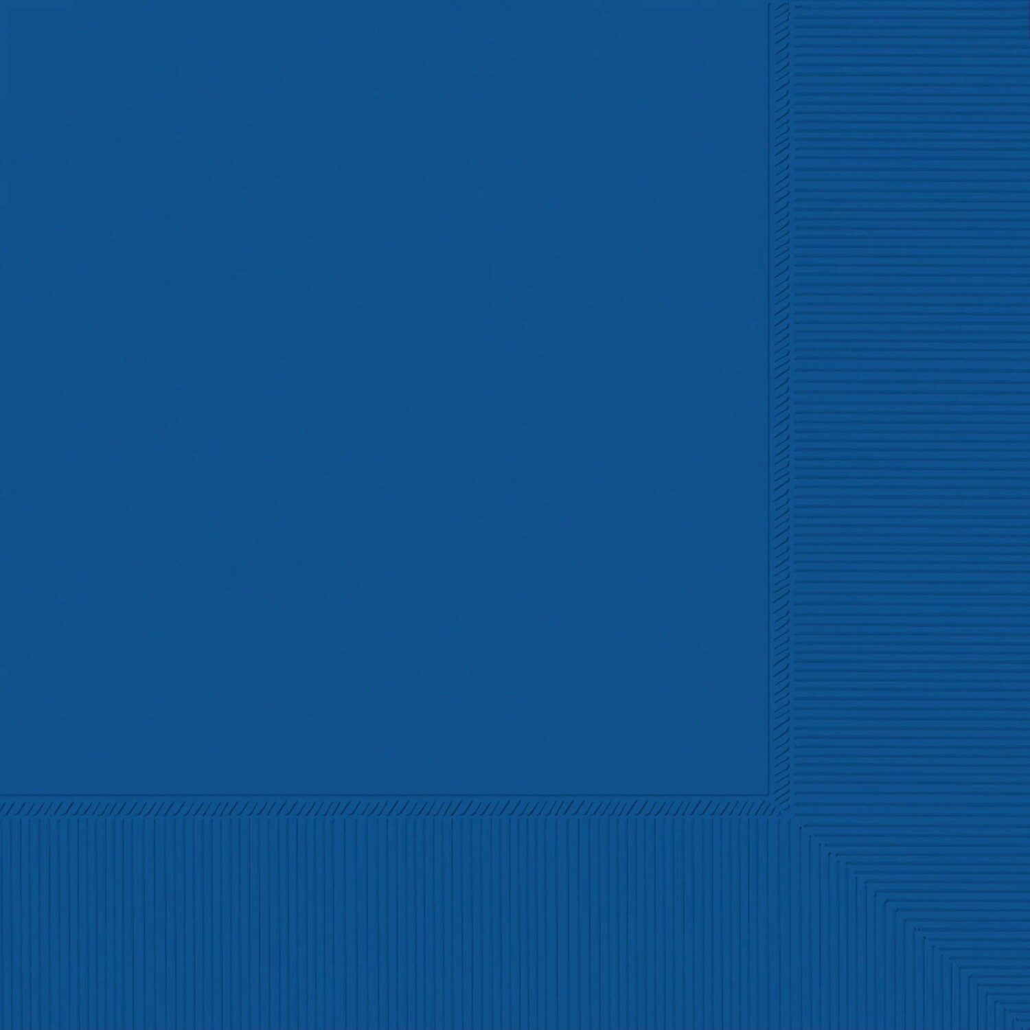 2-Ply Beverage Napkins, Mid Ct. - Bright Royal Blue