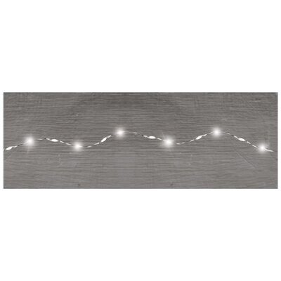 Battery Operated LED White Fairy String Lights