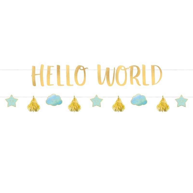 Oh Baby Boy Letter Banner Kit