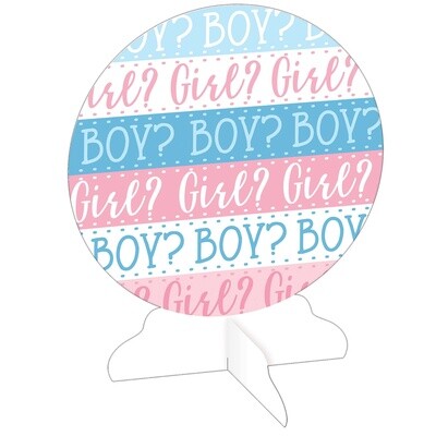 Pink or Blue? Table Centerpiece