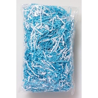 2OZ - Paper Shred Baby Blue/White