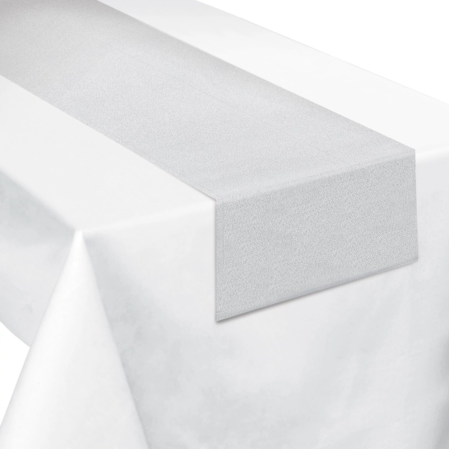 Premium Table Runner - Silver