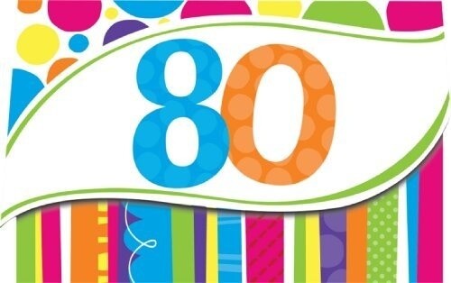 Invitations-Bright and Bold 80-8pk