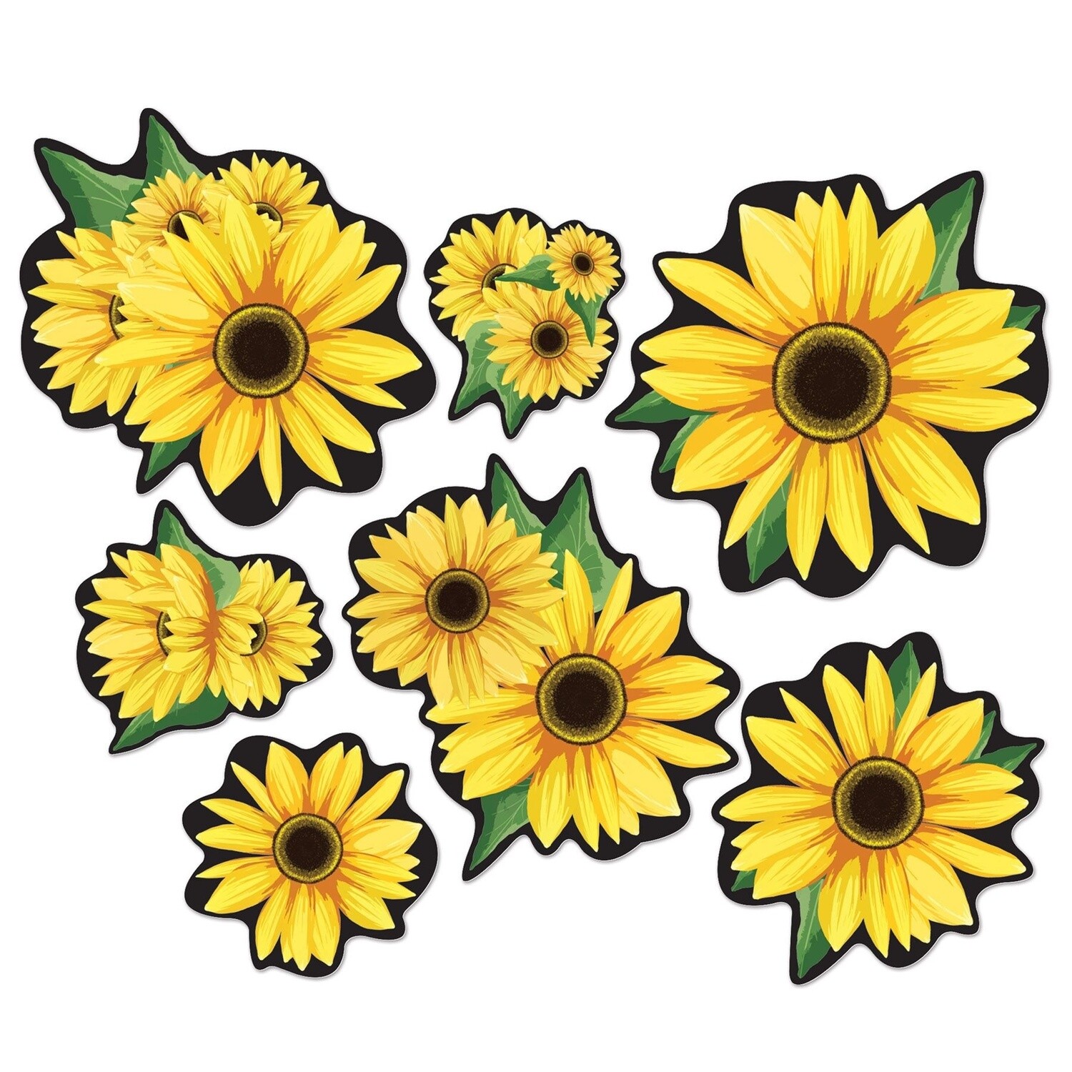 Cutouts - Sunflower - 7pkg