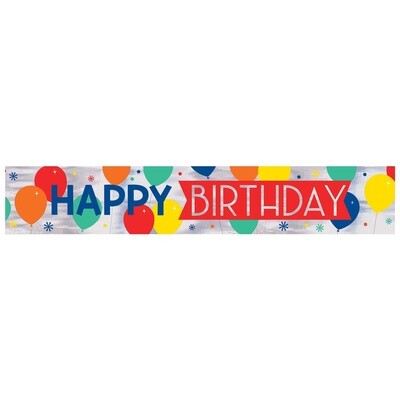 Balloon Fest Foil Banner