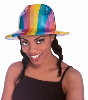 Hat - Rainbow - Plastic