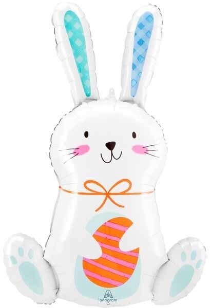 WHITE FUNNY BUNNY 33&quot;