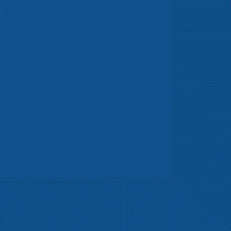2-Ply Luncheon Napkins, Mid Ct. - Bright Royal Blue - 40PK
