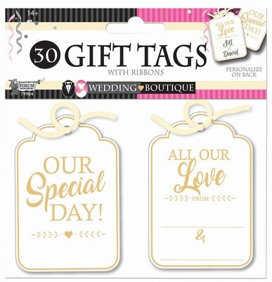 Gift Tags With Tags - 30PCS