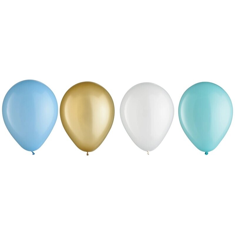 5&quot; Latex Balloon Assortment - Pastel Blue