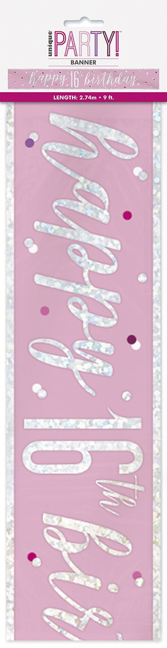 Banner- 16th Birthday