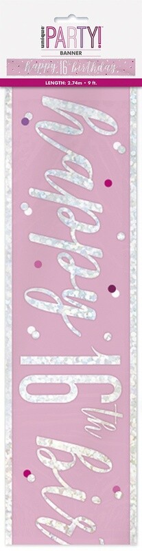 Banner- 16th Birthday