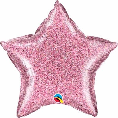 Foil Balloon – Pink   Shimmer Star – 18”