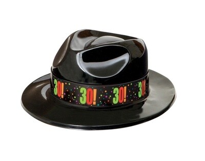 BDAY CHEER GANGSTER HAT - 30th