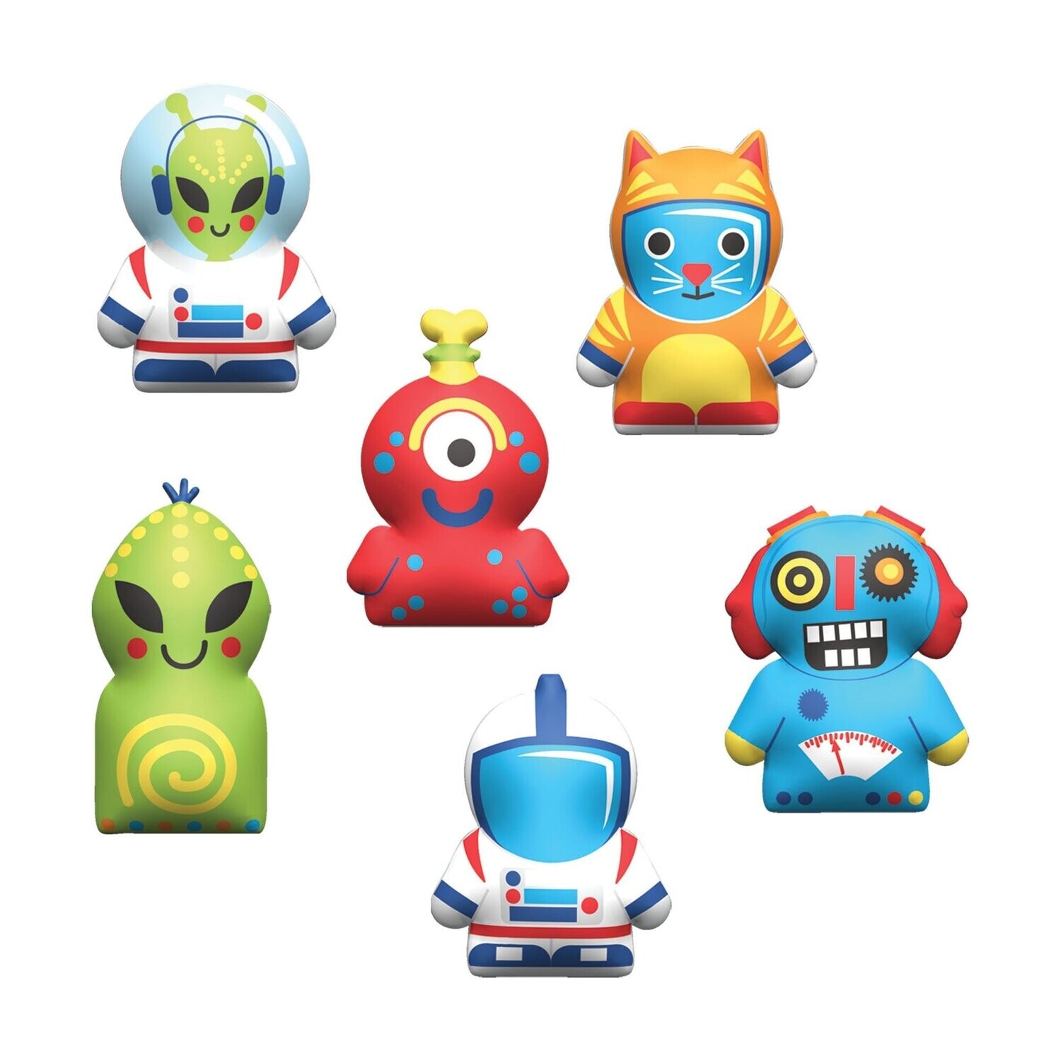 Blast Off Birthday Finger Puppets - Blind Packs
