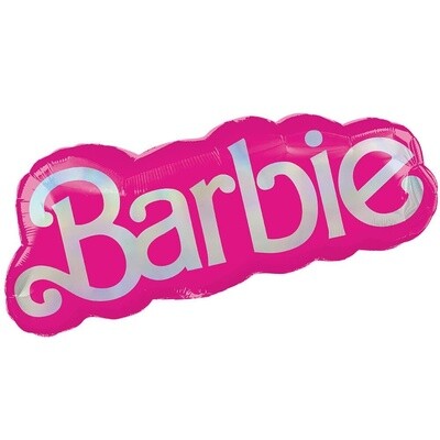 Foil Balloon - Barbie - SuperShape - 32&quot;