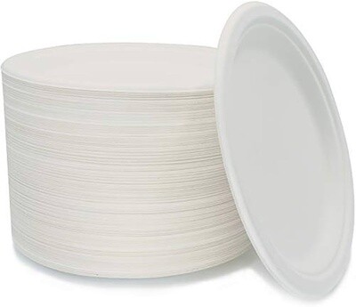 Eco - Friendly Paper Plates - 7&quot; - 15PCS
