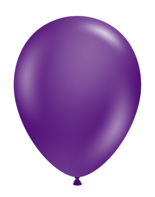 Latex balloons - 5&quot; - Plum Purple - 50 PK