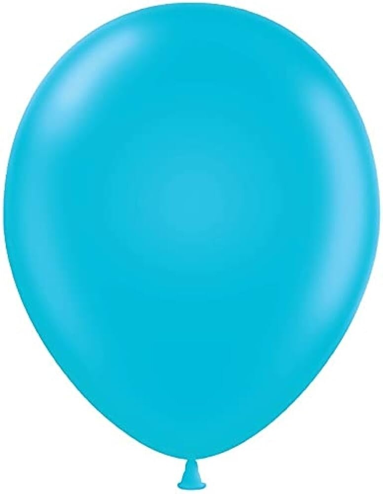 Latex balloons - 5&quot; - Turquoise - 50 PK
