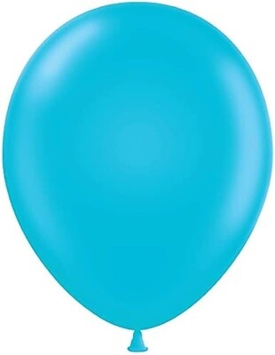 Latex balloons - 5&quot; - Turquoise - 50 PK