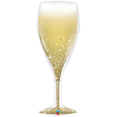 Foil Balloon - Champagne Glass 39&quot;