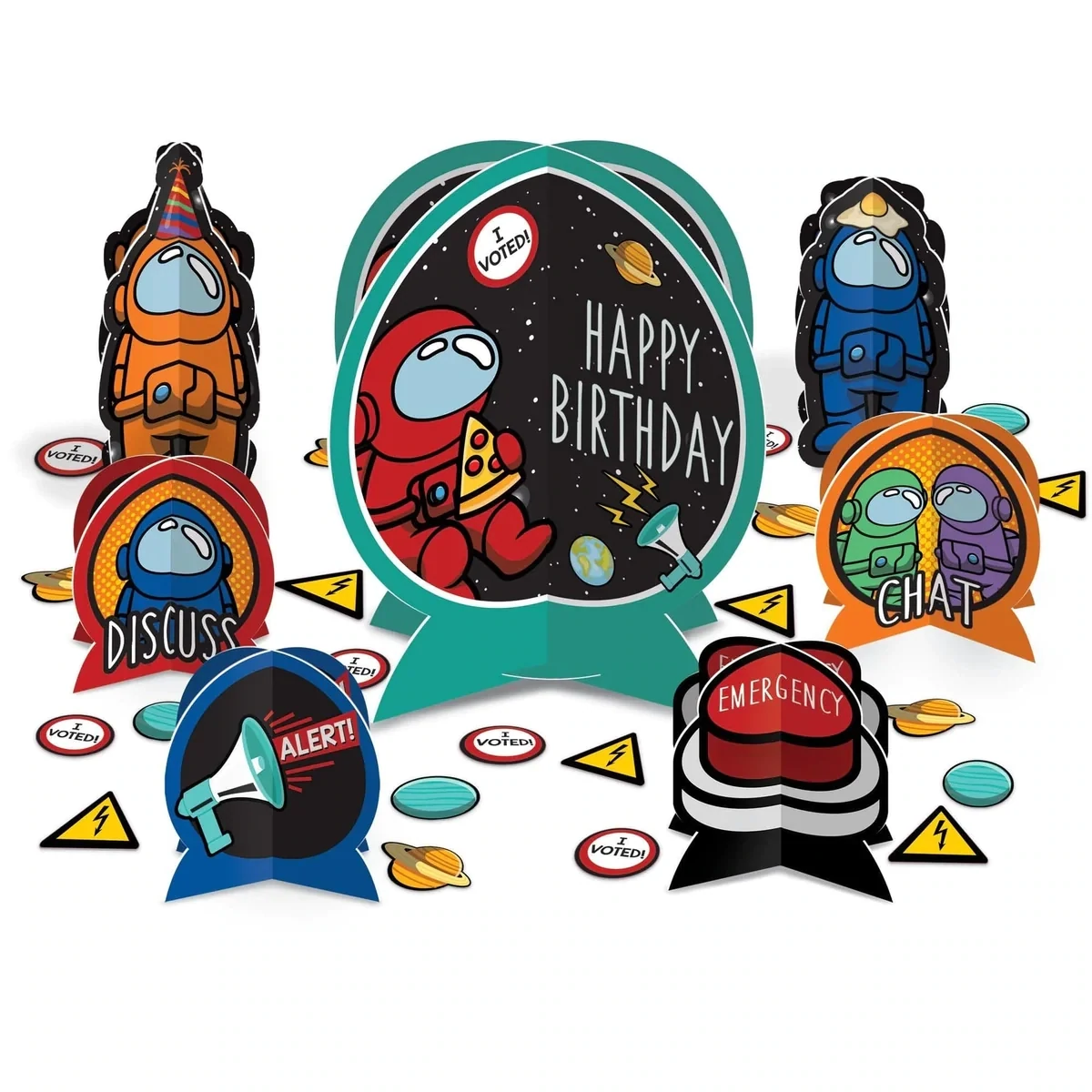 Table Decorating Kit - Spies In Space Kit
