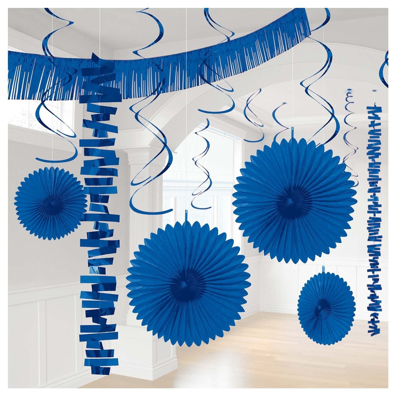 Paper And Foil Decorating Kit Bright Royal Blue