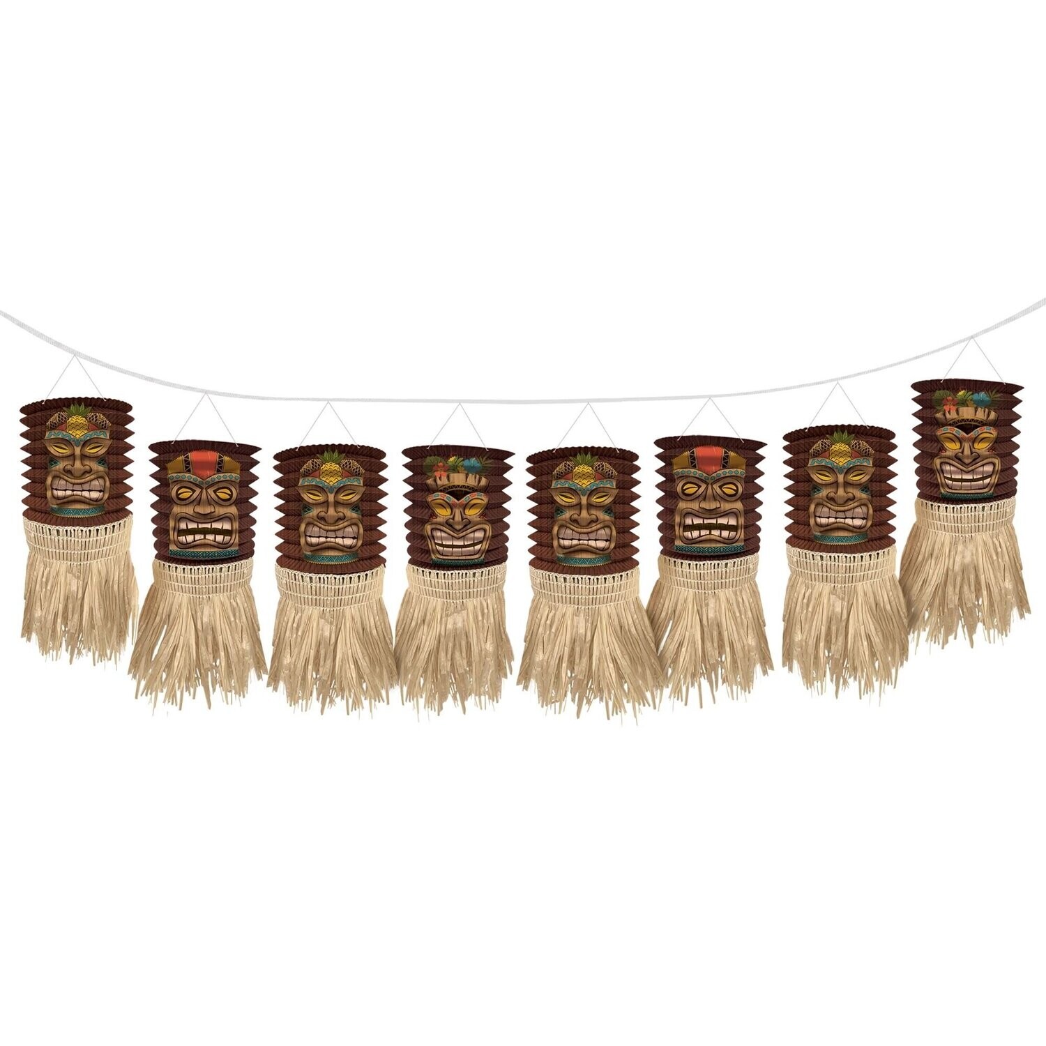 Tiki Collapsible Garland