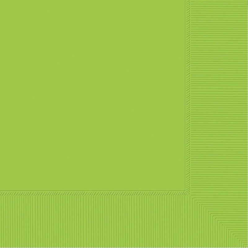2-Ply Beverage Napkins, Mid Ct. - Kiwi