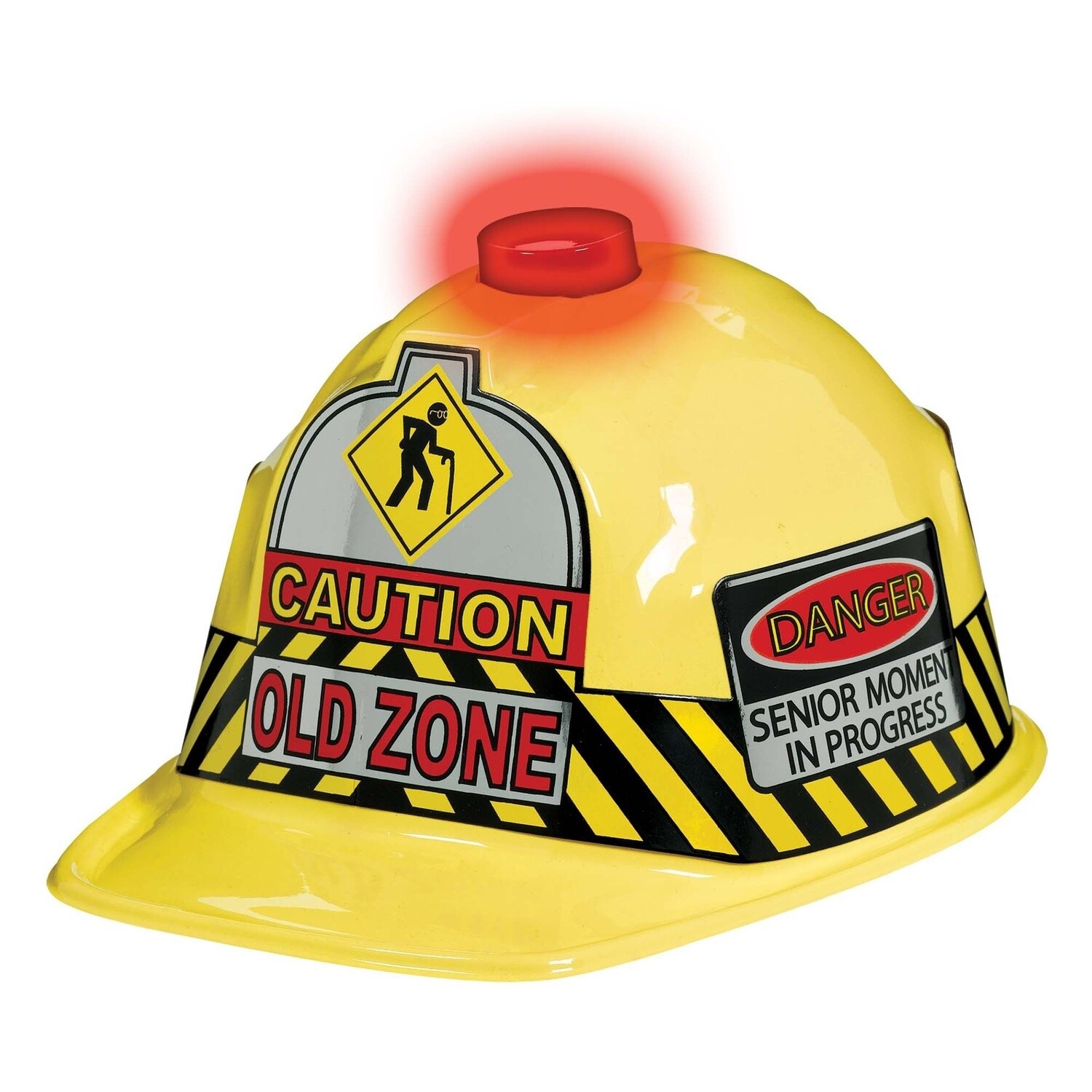 Flashing Hat - Caution Old Zone