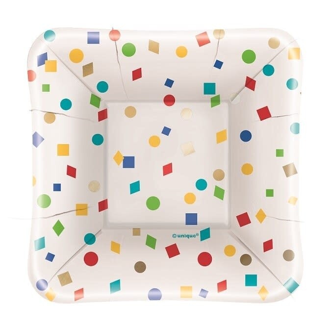 Appetizer Paper Plates-Party Diamonds