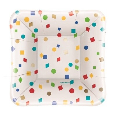Appetizer Paper Plates-Party Diamonds