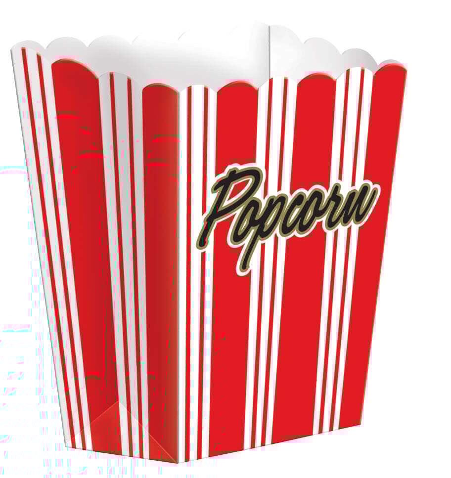 Popcorn Boxes-Small-Paper-8pk/ 3.75&quot;x5.25&quot;x1.5&quot;