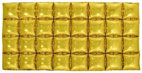 Balloon Backdrop  Foil 44 X 22&#39;&#39; Gold