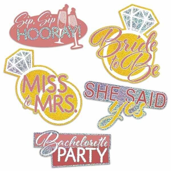 Bachelorette Cutouts - 5PCS