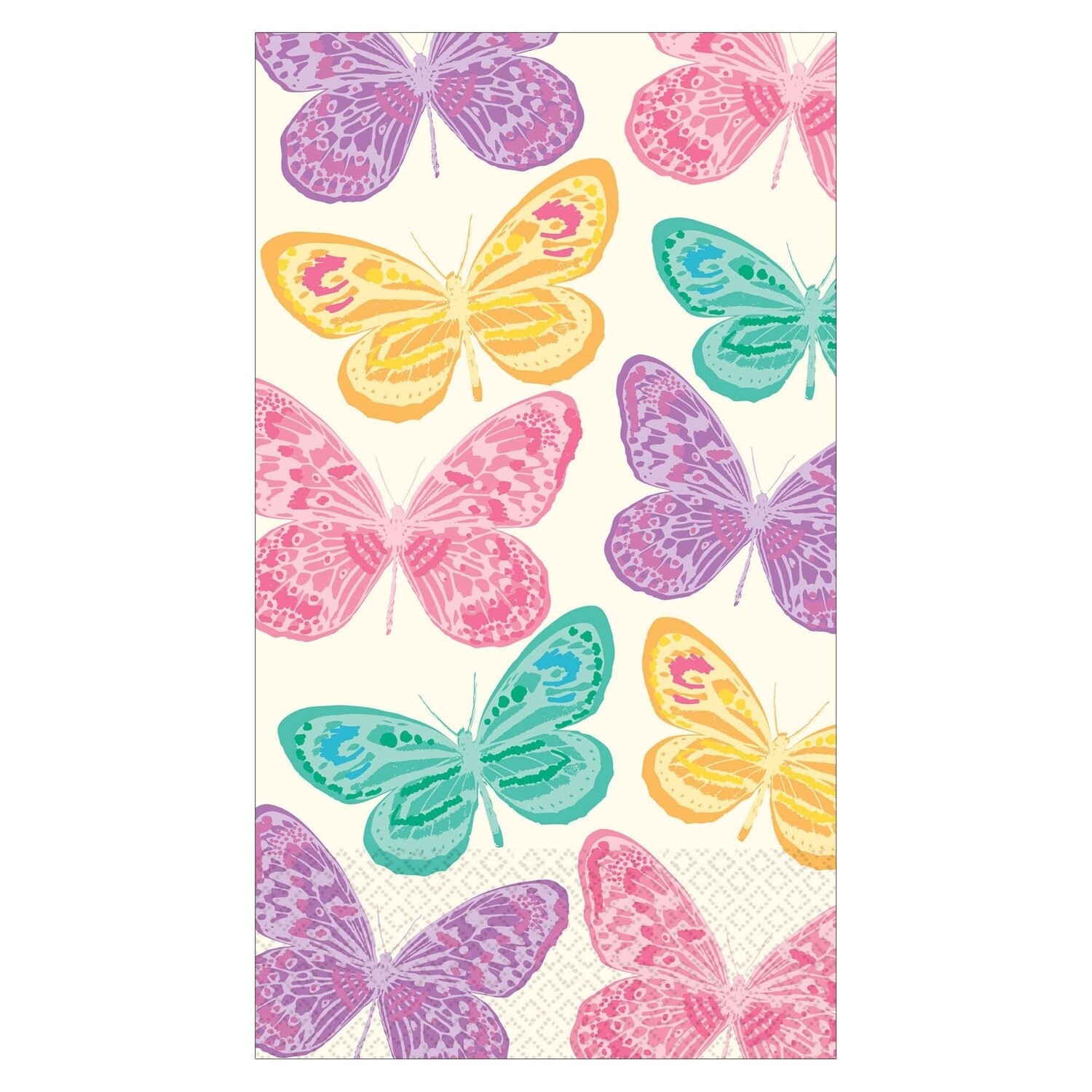 Spring Butterflies Guest Towel