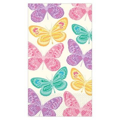 Spring Butterflies Guest Towel