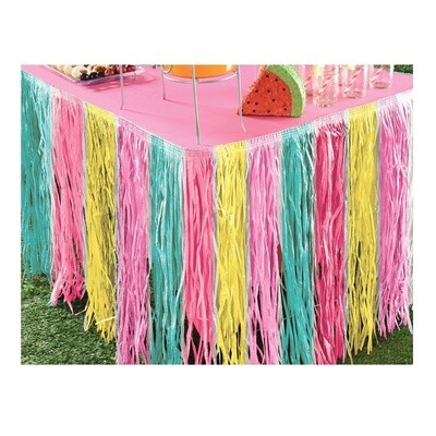 Just Chillin Grass Table Skirt