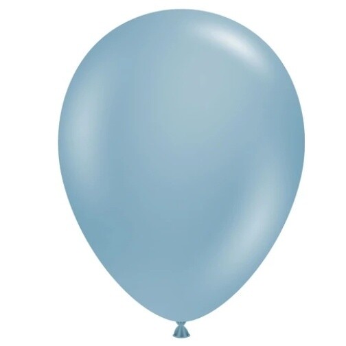 Latex balloons - 5&quot; - Blue Slate - 50 PK
