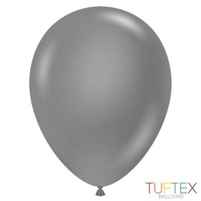 Latex balloons - 5&quot; - Metallic Silver - 50 PK