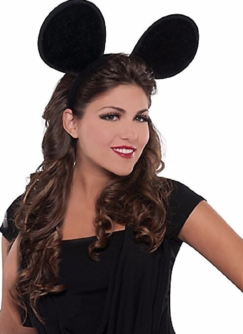 Mouse Ears Plush Headband - Child