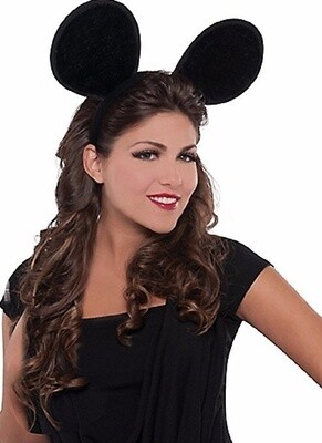 Mouse Ears Plush Headband - Child