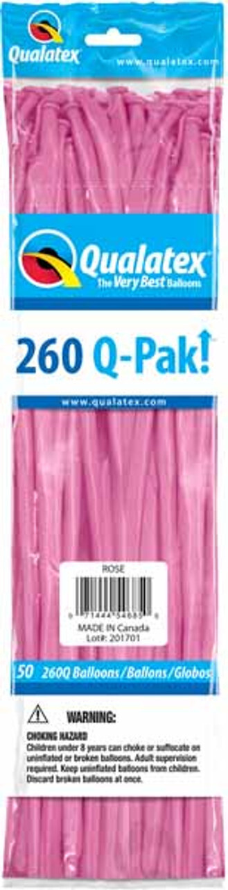 260 Q Pak - Rose - 50 PK