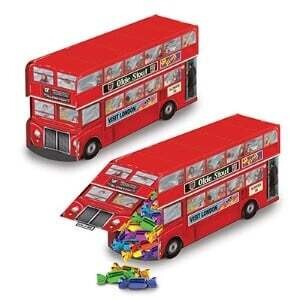 Double Decker Bus Centerpieces