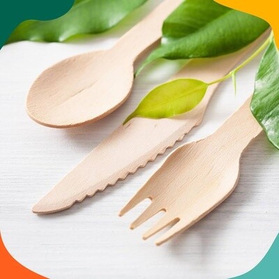 Cutlery Combo  - Eco Friendly - 48pkg