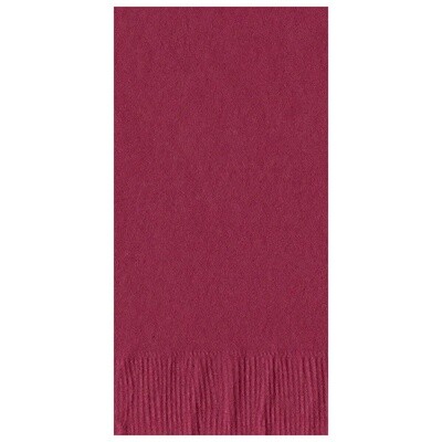 Dinner Napkins 50 pc - Burgundy- Discontinued