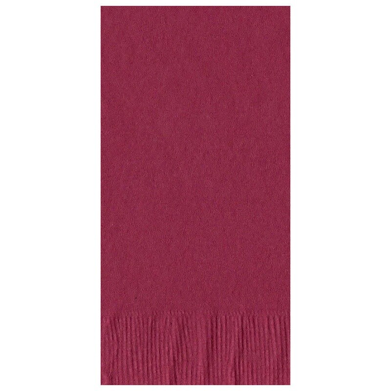 Dinner Napkins 50 pc - Burgundy- Discontinued