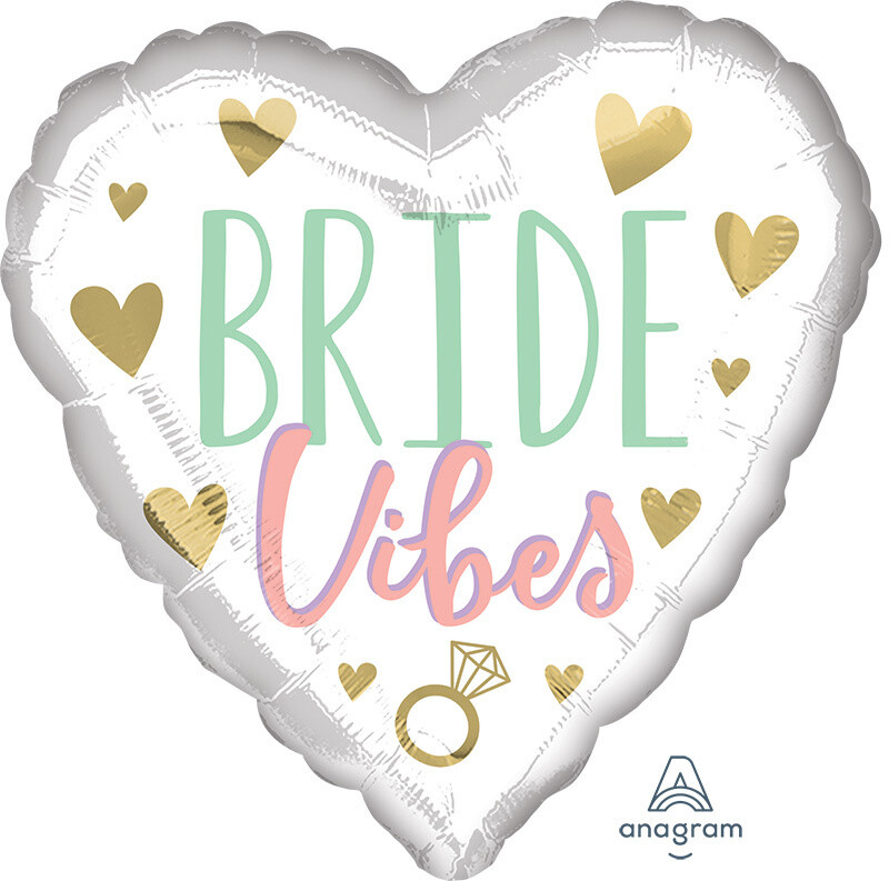 Foil Balloon - Bride Vibes- 18&quot;